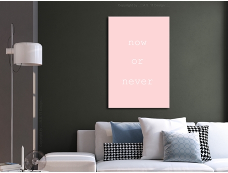 Cuadro ARTGEIST Now or Never (1 Part) Vertical (40x60)