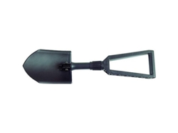 Pala Plegable De Camping Linjou, 59 Cm, Acero Al Boro Templado, Ideal Para Montañismo Y Acampada.