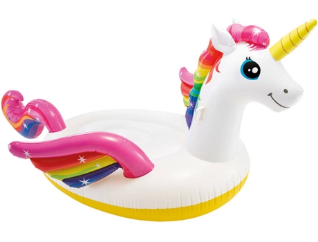 Intex Flotador para piscina Mega Unicorn Island 57281EU