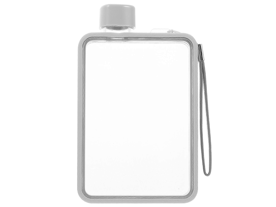 Botella Plana Profesional, Botella Deportiva Práctica, Multifuncional, Accesorio De Fitness. Rosewell