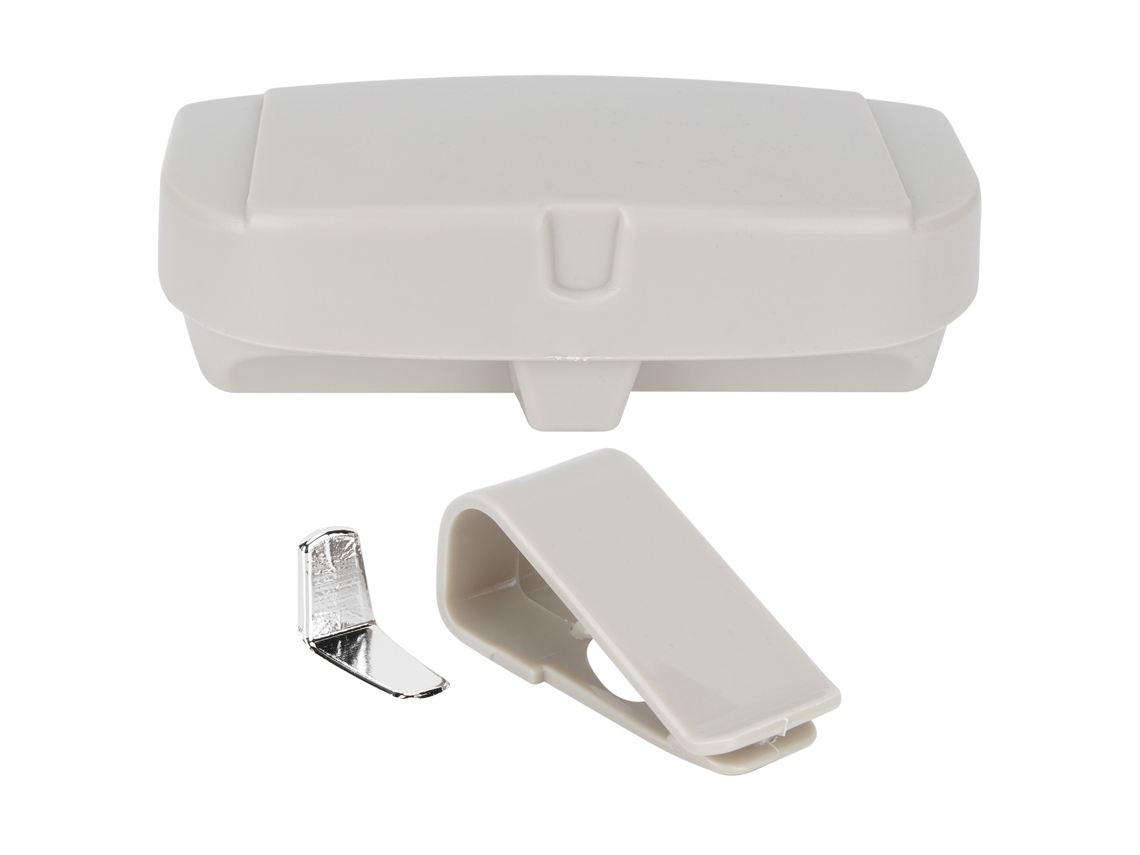 Soporte para gafas de sol, montura, entradas, almacenamiento universal, beige
