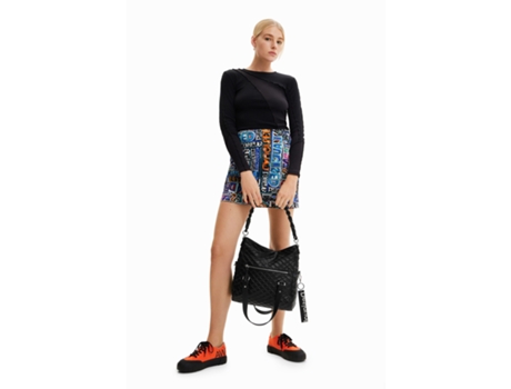 Bolsa de ombro DESIGUAL Bandolera Mediano Relieve para Mujer