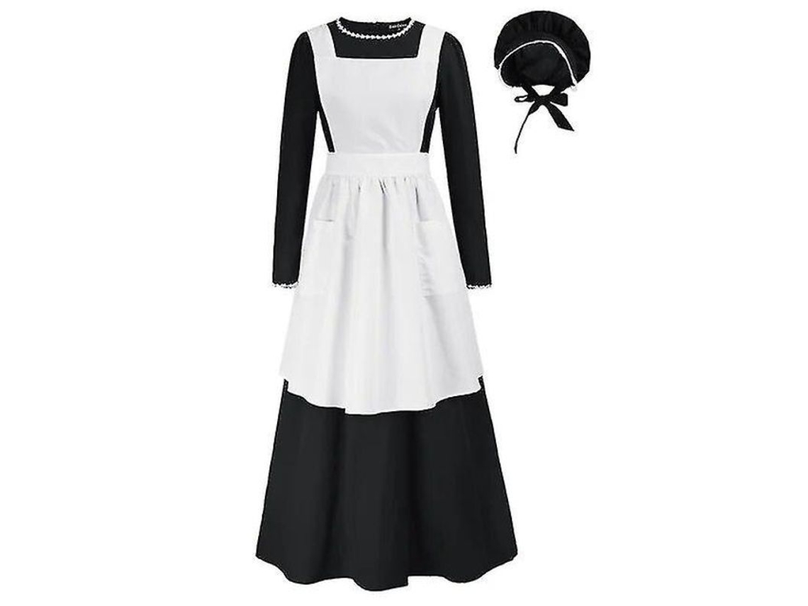 2026-conjunto De Ropa Hogar Para Mujer Talla Slim Estilo Lolita Algodón Poliéster O-cuello Manga Larga Invierno