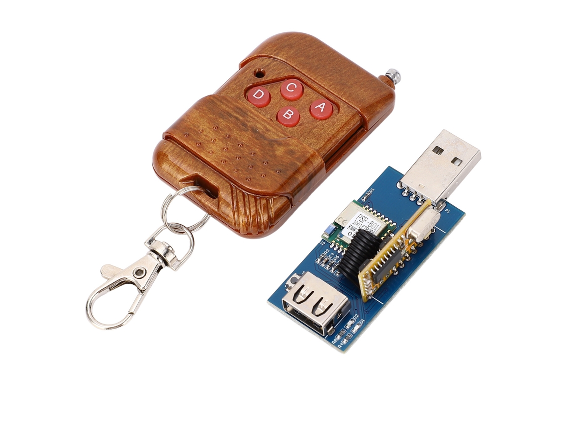 Módulo De Control Con Salida Usb, 433 Mhz, Wifi De 2,4 Ghz, Aplicación Inteligente, Control Remoto Y Transmisión De Datos.