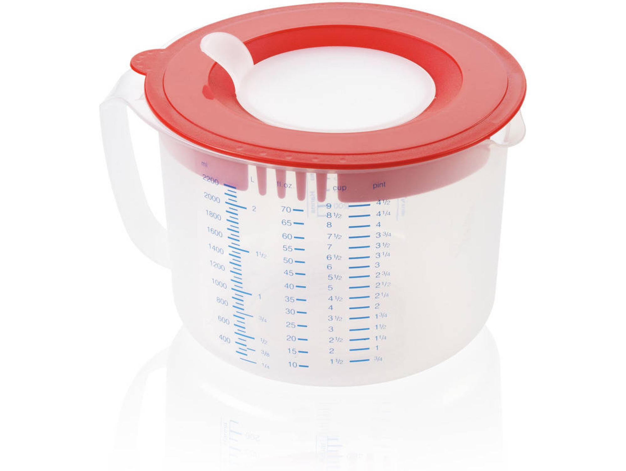Jarra Medidora con Tapa LEIFHEIT 03169 (2.2 L)