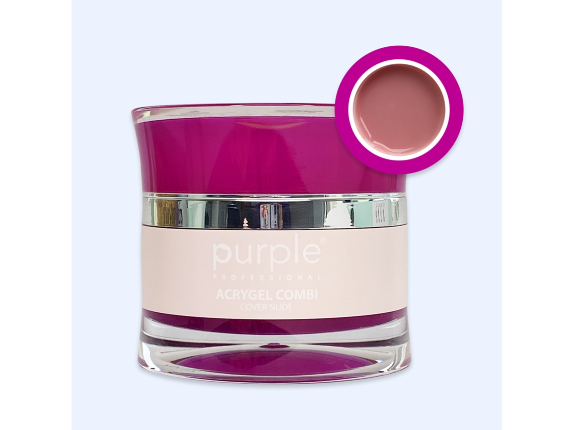 Cubierta combinada Acrygel Nude Purple