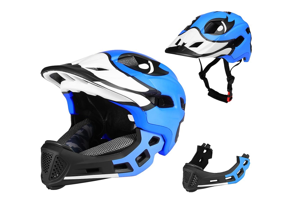 Capacete Infantil Integral Removível para Ciclismo MDUG