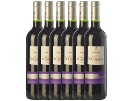 Vino VINÍCOLA NAVARRA Las Campanas Grenache Navarra Crianza (0.75 L - 6 unidades)