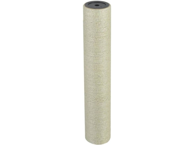 vidaXL Poste rascador para gatos 8x45 cm 10 mm beige