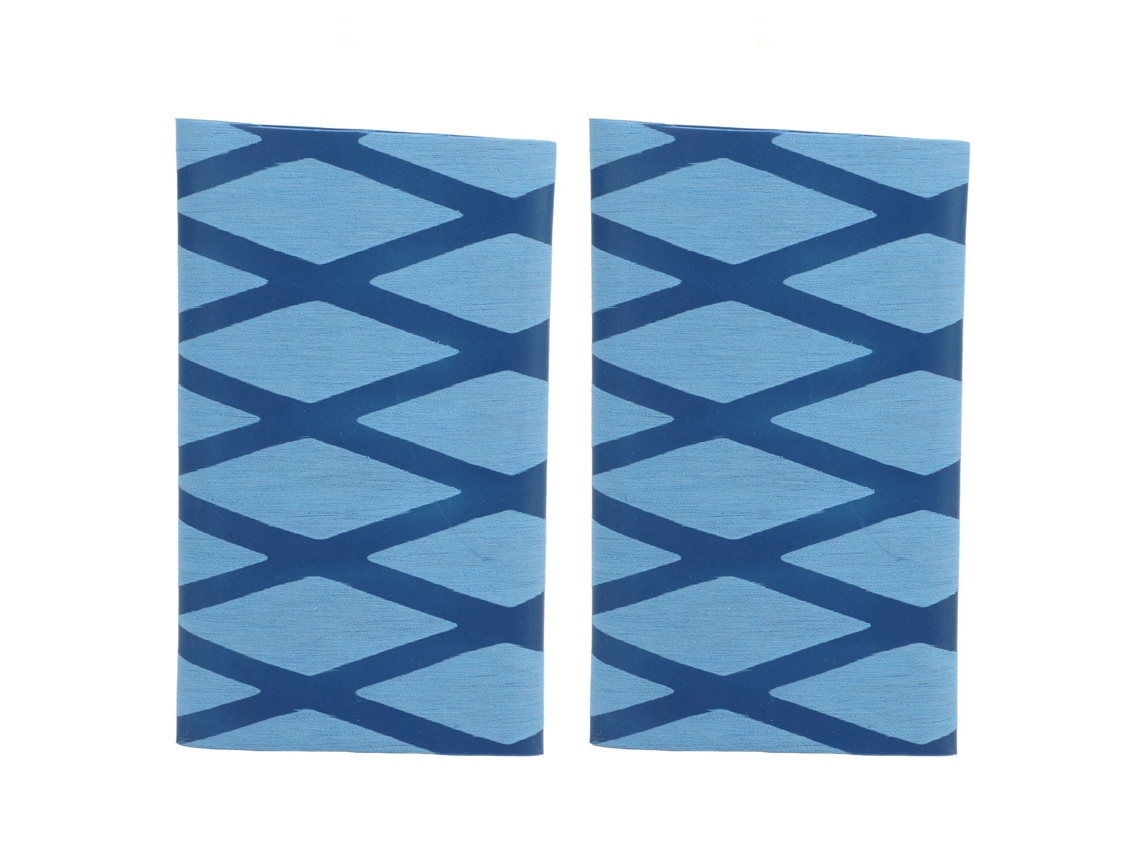 Fita De Grip Para Raquete De Tênis De Mesa Anti-derrapante Com Mão Macia 2 Peças Azul Recolhível Por Calor
