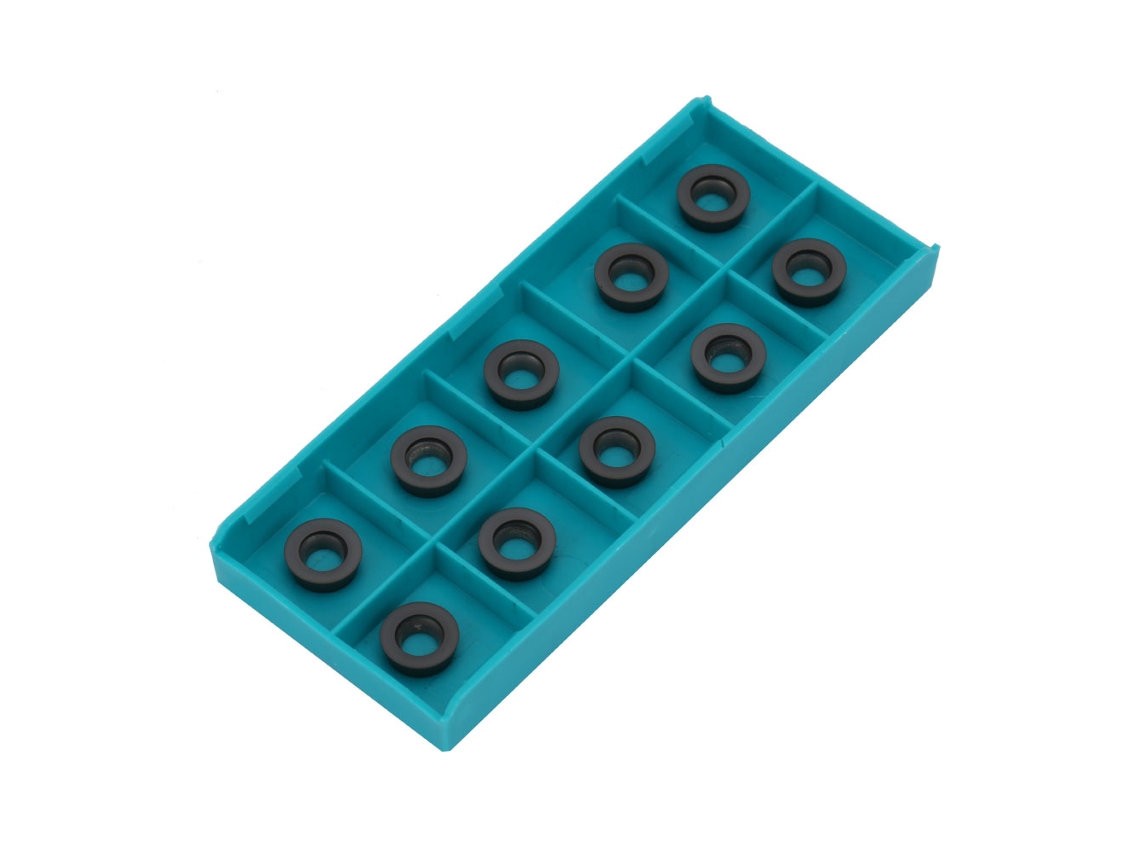 2026velora-10 Peças Inserts Carburo Rpmt1003mo Vp5225 Lâminas Ferramenta Cnc Torneado Ccmt09t308
