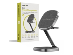 Cargador Inalámbrico Mobile Origin Travelcharge Pro Magsafe 15w Para Iphone 12/13/14/15