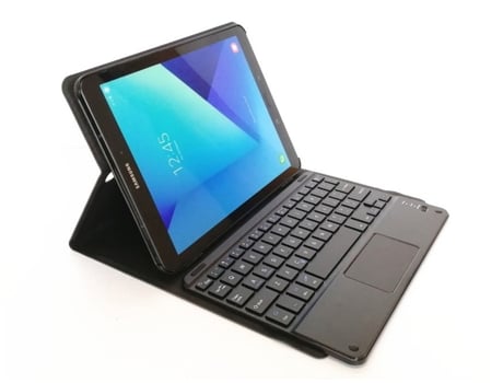 Carcasa Flip Cover y Teclado Bluetooth YIMGOTTA DY-T220C para Samsung Tab A7 Lite 8.7 T220