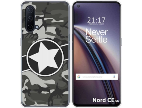Carcasa OnePlus Nord CE 5G TUMUNDOSMARTPHONE Camuflaje 02 Multicolor
