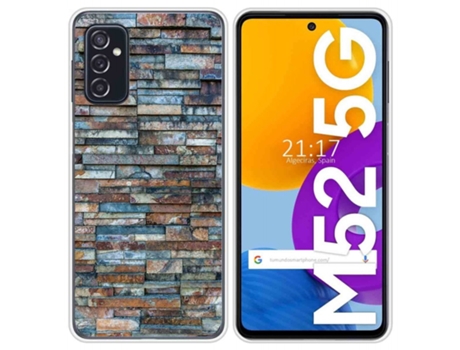 Carcasa Samsung Galaxy M52 5G TUMUNDOSMARTPHONE Dibujos Multicolor