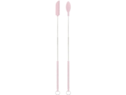 Juego de 2 Cucharas Medidoras para Salsas Reposteras (Rosa) JEIIBRZUI