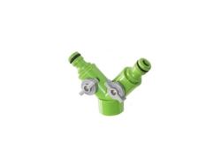Adaptador De Grifo Con 2 Salidas De Plástico 3602039 Gsc