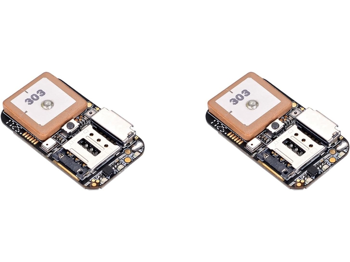 2 Mini Rastreadores Gps Con Función Sos, Seguimiento De Llamadas De Voz En Tiempo Real.