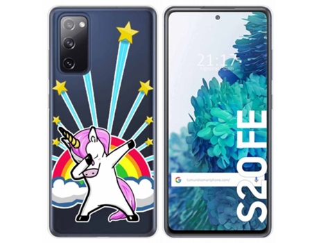 Carcasa Samsung Galaxy S20 FE TUMUNDOSMARTPHONE Dibujos Transparente Multicolor
