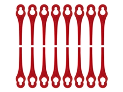 Paquete De 100 Cuchillas De Plástico De Repuesto Para La Bordeadora Lidl Florabest - 8,3 Cm