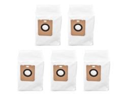 Bolsas para polvo duraderas y desmontables (5 unidades) compatibles con Dreame Bot Z10 Pro L10 Plus