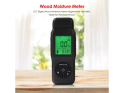 Medidor Digital De Humedad De La Madera Con Pantalla Lcd Y Sonda De Acero Inoxidable.