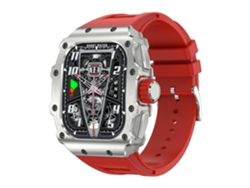 Reloj inteligente Ak65 para hombre de 1,95 pulgadas con monitor de sueño, llamadas Bluetooth y función deportiva, marco negro. Ly Ebike