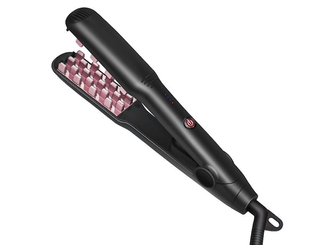 Rizador de pelo de cerámica regordeta 110-240V/44W Ptc 150C/302F-220C/428F con cable de alimentación giratorio YEMAESRE