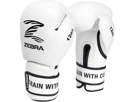 Guante de Boxeo ZEBRA Performance (Blanco - 14 OZ)