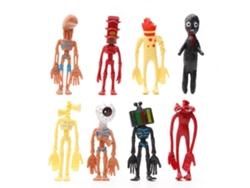 Ats-8 Piezas/set Figuras De Anime Figura De Acción Escultura Coleccionable Muñeca Juguetes Regalo Para Fans De Anime