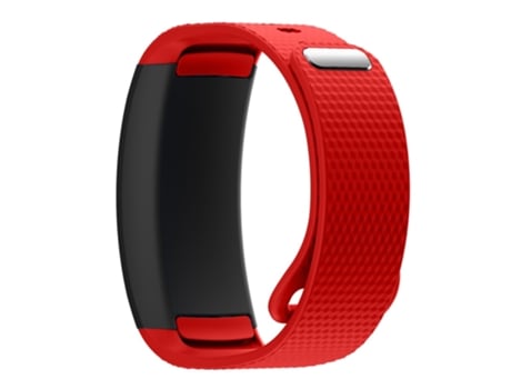 Correa de Silicona flexible para Samsung Gear Fit2 - tinto