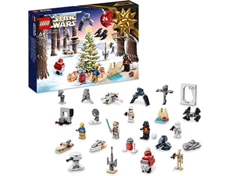 LEGO 75340 Calendario de Adviento Star Wars (6 años - 329 Piezas)