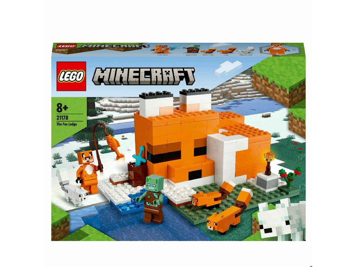Pousada da Raposa - 21178 LEGO-MINECRAFT 