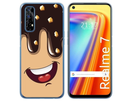 Carcasa Realme 7 TUMUNDOSMARTPHONE Dibujos Multicolor