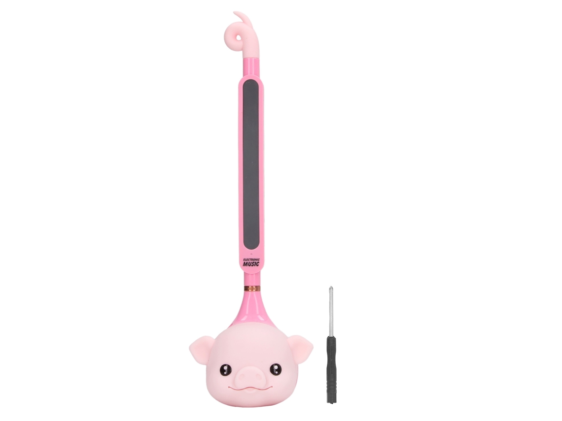 2026-juguete Sintetizador Musical Infantil En Forma De Cerdo Rosa Multifuncional Instrumento Electrónico Japonés