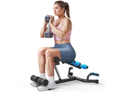 Máquina de flexiones multifuncional Merach, capacidad de 136 kg, ajustable, con masaje, entrenamiento completo de abdominales, piernas, glúteos y brazos.