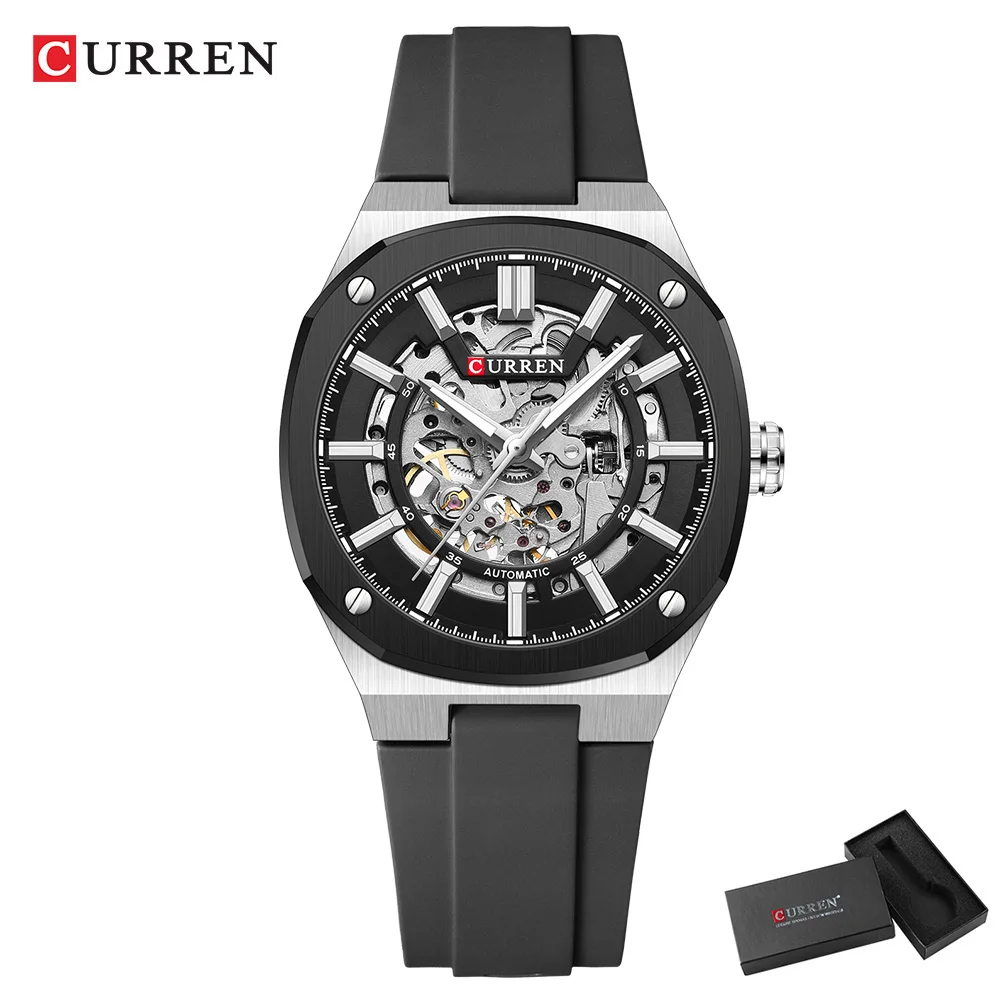 Reloj Mecánico Automático Para Hombre, Reloj De Zafiro Para Hombre.