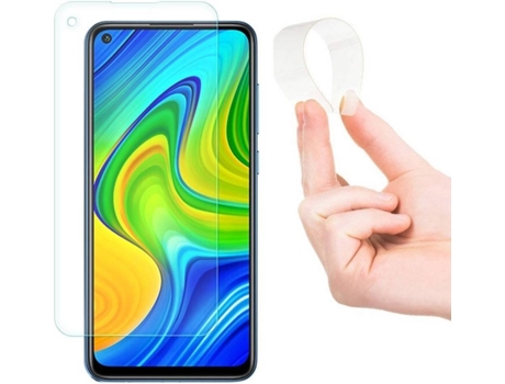 Protector de Pantalla Xiaomi Redmi 10X 4G, Note 9 LMOBILE Transparente