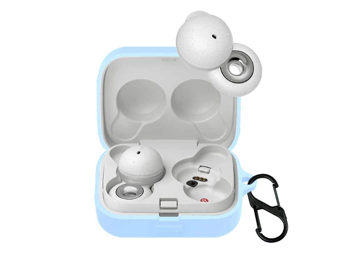 Caja Protectora Para Cargar El Auricular Bluetooth Sony Linkbuds Wf-l900