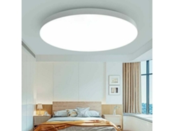 Lámpara de techo LED impermeable de larga duración, 18 W, luz empotrada regulable para sala de estar, cocina, dormitorio, baño, garaje, pasillo y