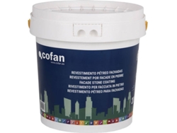 Revestimiento Pétreo para Fachadas  Blanco con Aspecto Mate COFAN (20 kg)