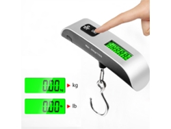 Báscula electrónica portátil Mdug de 50 kg con pantalla LCD