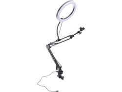 Lámpara Con Clip Y Soporte Para Teléfono Para Transmisión En Vivo Y