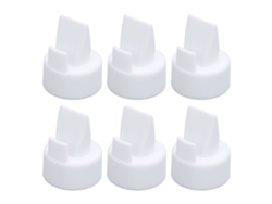 6 válvulas de pico de pato para extractores de leche S2, S1, 9 Plus con revestimiento de silicona. Accesorios y repuestos.
