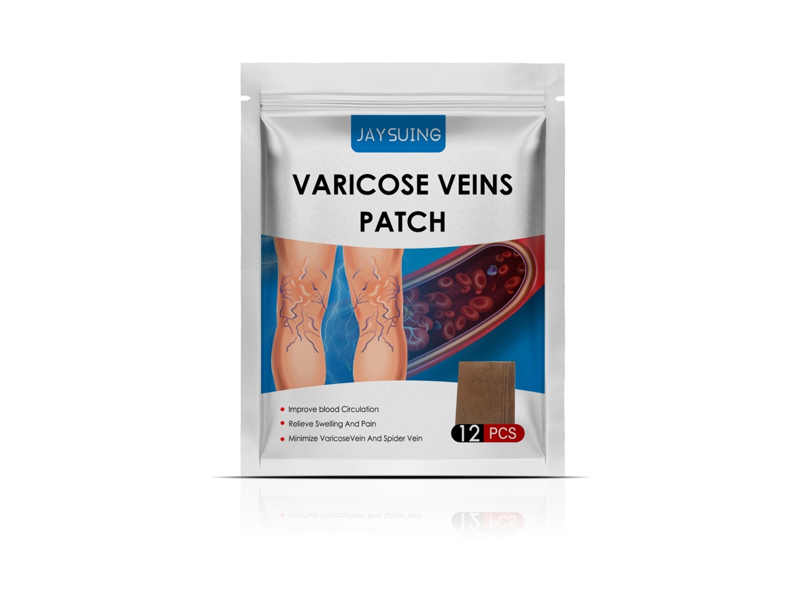 El parche Jaysuing para la reparación de venas varicosas alivia el dolor, la hinchazón y las venas azules.