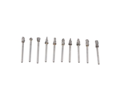 Juego De 10 Brocas De Acero De Carburo De Tungsteno Para Dremel, Carpintería Y Escultura En Madera.