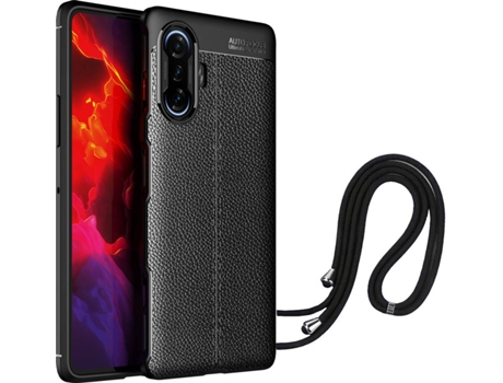 Carcasa Xiaomi Poco F3 GT Rugged Leather Negro BD-BKHC
