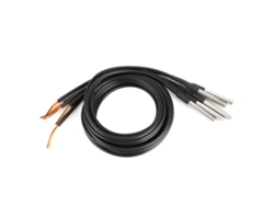 5pcs Sonda De Temperatura Sensor De Acero Inoxidable Cable Impermeable Termómetro