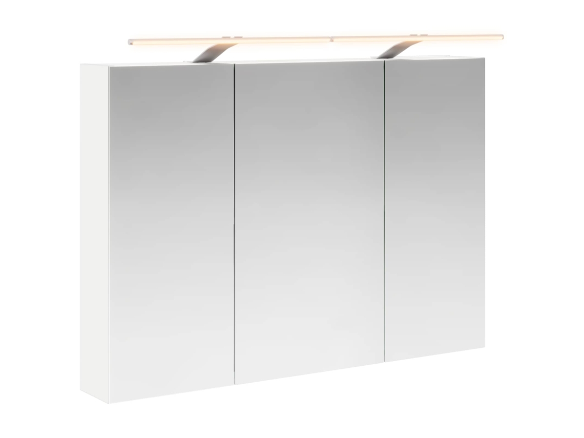 Maison Exclusive - Armario Con Espejo De Baño Con Estante 100 X 14,5 X 70 Cm