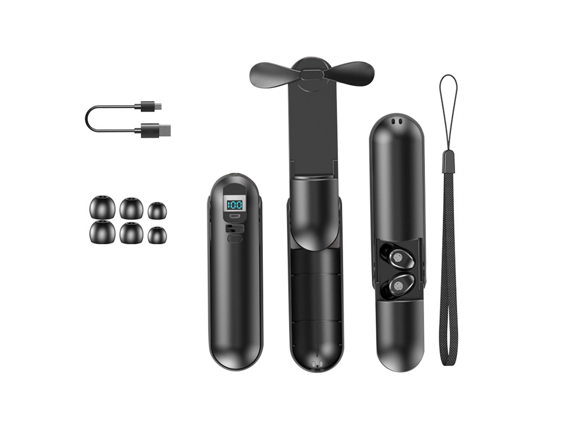 Auriculares Deportivos Inalámbricos F7 Tws Con Bluetooth 5.0, Reducción De Ruido 9d Y Hifi.